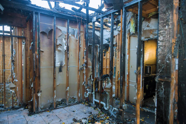 Professional Emergency Fire Cleanup technician working in Princeton, NJ